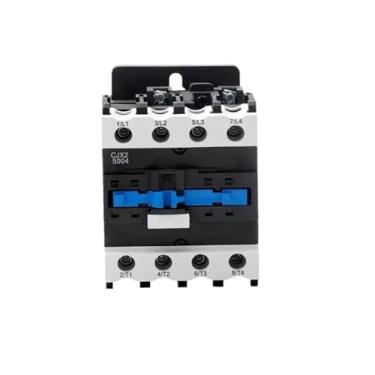 Imagem de XUHBEQQD Contator CJX2-5004 4NO_220V AC montado em trilho DIN Contator de energia CA