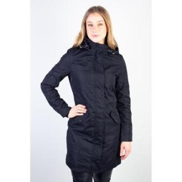 Imagem de Parka feminina impermeável com capuz removível 84176-Feminino