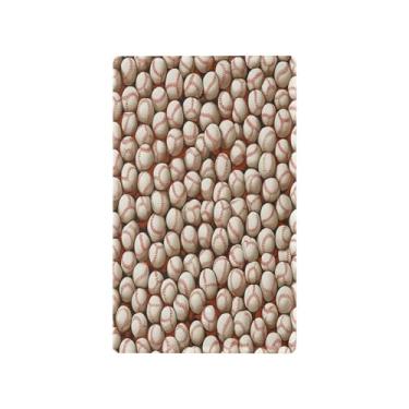 Imagem de CEBUGI Placa de cobertura para interruptor de luz, fundo de bolas de beisebol, capa de tomada frente e verso, capa de placa de parede inquebrável, tamanho padrão 11 x 6 cm