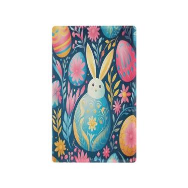 Imagem de Wassud Placa de cobertura abstrata para interruptor de luz de coelho, 1 capa de tomada em branco, placa de parede, decoração de casa, sala de estar, quarto, decoração