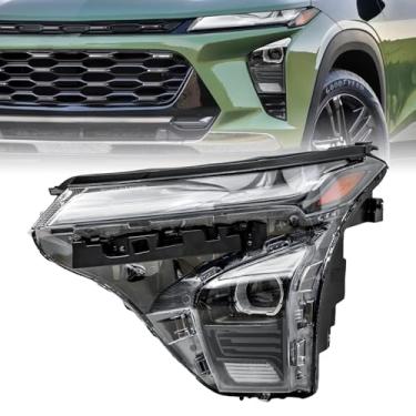 Imagem de Projetor de farol completo de LED W/DRL compatível com Chevy Trax LT RS 2024 2025 substituição de farol ativo para 42865174, 42865175 (lado esquerdo do motorista)