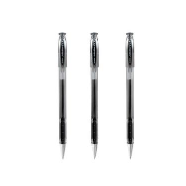 Imagem de Kit 3 Caneta Gel J-Roller RX Zebra Sarasa 0.5mm Seca Rápido com Grip P