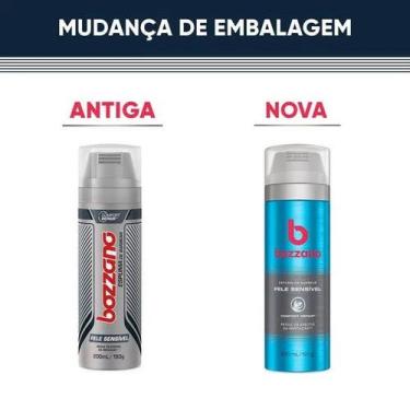 Imagem de Espuma de Barbear Bozzano Pele Sensível 200ml