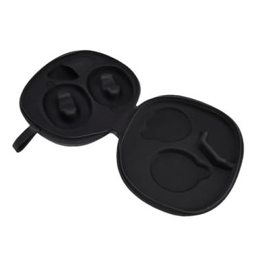 Imagem de Heayzoki Estojo de Transporte Rígido EVA para Viagem, Compatível Com Fones de Ouvido WH 1000XM6, Com Slot para Armazenamento de Cabo e Zíper Resistente, para Fones de Ouvido Sem Fio (Preto)
