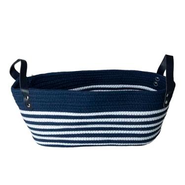 Imagem de Paramount Plásticos - Cesto De Fibra Natural e Algodão C/Alça