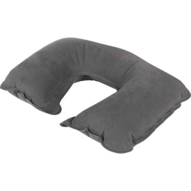 Imagem de Almofada de Pelúcia para Pescoço, Bel, Inflável, Viagem, 28 cm x 45 cm