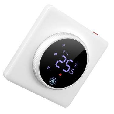 Imagem de YWBL-WH Termostato Inteligente, Termostato Programável WiFi para Casa Com Assistente e Suporte Yandex, para Bomba de Calor e Sistemas Convencionais