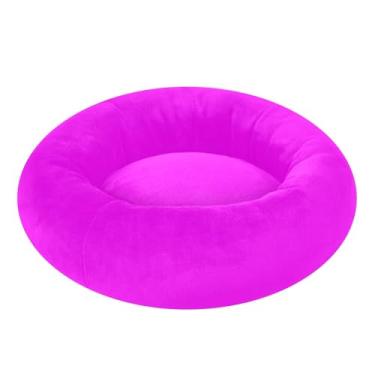 Imagem de Pet Bed Cama para cães magenta fúcsia alívio da ansiedade para inverno médio