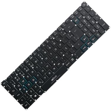 Imagem de Teclado mBook para Acer Predator Helios 300 PH317-53-71W3 LED RGB