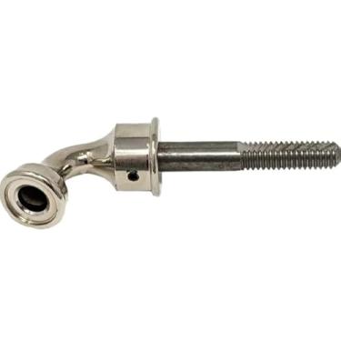 Imagem de Irnyso Maçaneta de aço para porta frontal de fogão a lenha 5004237 10 cm C x 2,5 cm L compatível com muitos modelos Vermont Castings