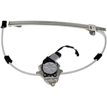 Imagem de Dorman 748-568 Conjunto de motor de janela elétrica do lado do passageiro traseiro e regulador para modelos selecionados de Jeep, preto