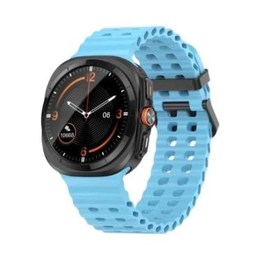 Imagem de Pulseira De Silicone Esportiva Samsung Galaxy Watch Ultra 2025/7, Aces
