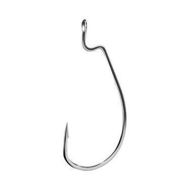 Imagem de Anzóis Worm De Boca Larga 25 Peças Aço Carbono De Alta Qualidade Com E