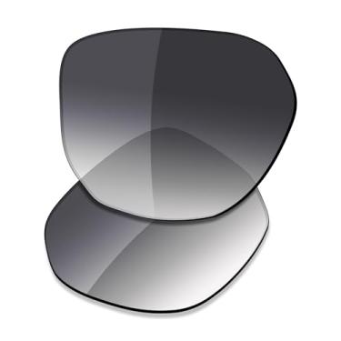 Imagem de SAUCER Lentes de reposição premium para óculos de sol Oakley Latch Beta OO9436, Gradiente cinza, One Size