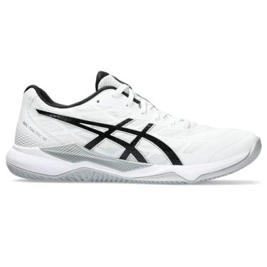 Imagem de ASICS Tênis de vôlei masculino Gel-Tactic 12, branco/preto