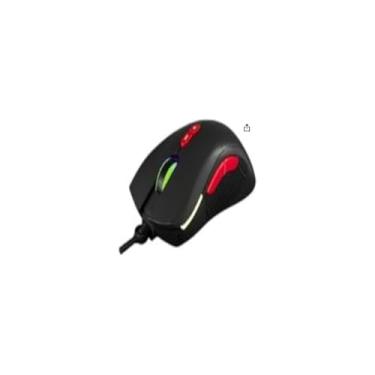 Imagem de Mouse Gamer com Fio 7200 DPI, 7 Botões Programáveis, RGB, Preto, 1.8m Cabo, GM180