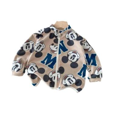 Imagem de Jaqueta Infantil Mickey Mouse Primavera Outono Roupas Para Meninos E M