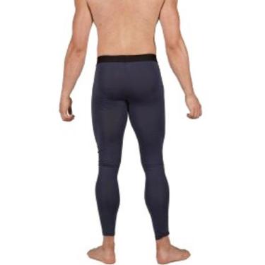 Imagem de Calça Térmica Masculina Lisa Esportiva Compressão Básica Segunda Pele 