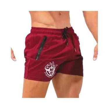 Imagem de Shorts Masculinos Para Academia, Corrida, Treino De Verão, Fitness, Jo