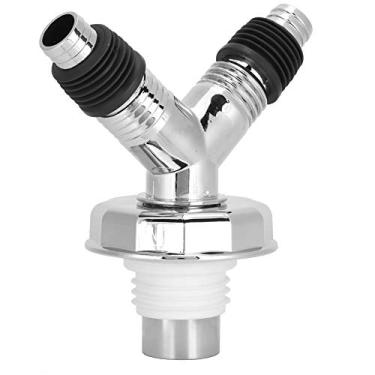 Imagem de Mingzhe Conector de Tubo Y DualPurpose Dreno de Piso Adaptador Junta Em T Ferramenta Vedação Drenagem Máquina Lavar Material PVC (Junta dupla finalidade da tampa decorativa em)