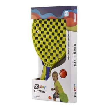 Imagem de Go Play Kit Tenis Com 2 Raquetes E Bolinha - BR949 - Multikids, Multic