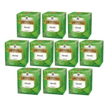 Imagem de 100 Sachês. Chá Twinings, Hortelã, Hortelã