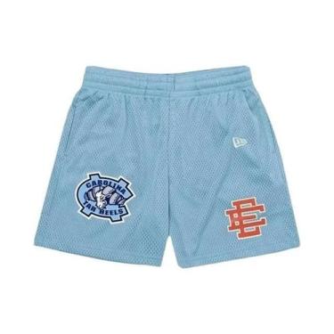 Imagem de Bermuda Casual De Basquete Masculina Em Malha Floral Verão 2025 Eric E