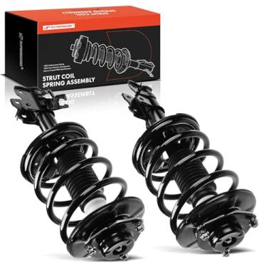 Imagem de A-Premium Par dianteiro do motorista e do lado do passageiro (2) conjunto completo de suporte e mola helicoidal compatível com Nissan Maxima 2004 2005 2006 2007 2008