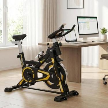 Imagem de Bicicleta Spinning Bike Ergométrica Para Exercícios Monitor 13kg Supor