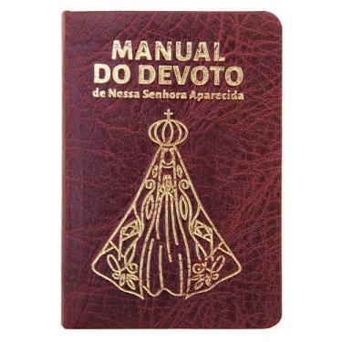 Imagem de Manual do Devoto de Nossa Senhora Aparecida - Luxo Vinho - SANTUARIO, 
