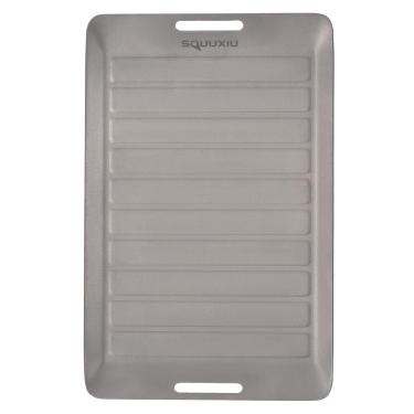 Imagem de Ti Camping Grill Pan Conjunto de pinças para churrasco Panelas portáteis ao ar livre Superfície antiaderente Acabamento fosco perfeito para 1 pessoa Panelas leves de titânio (Placa)