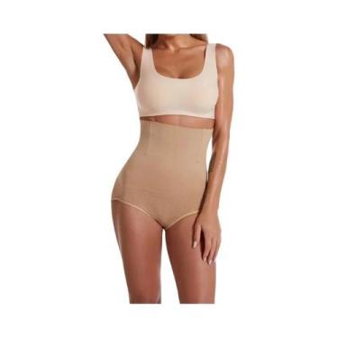 Imagem de Calcinha Modeladora Feminina De Cintura Alta Sem Costura, Respirável, 