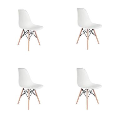 Imagem de Kit 4 Cadeiras Eiffel Branca