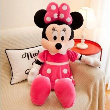 Imagem de Pelúcia Disney Mickey e Minnie Brinquedos Para Crianças 50cm, Minnie R