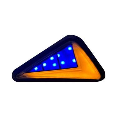 Imagem de Luzes De Sinalização LED Para Motocicleta 12V, Indicador De Sinalizaçã