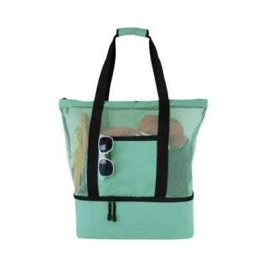 Imagem de Bolsa De Praia Transparente À Prova d'Água Para Mulheres, Dupla Camada