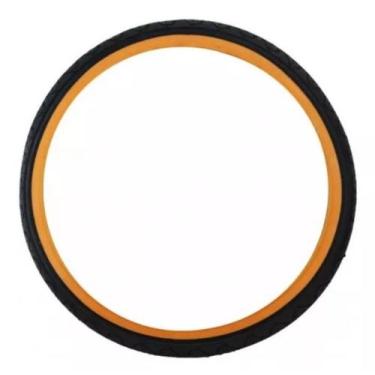 Imagem de Pneu Bicicleta Aro 26x1.95 K90 Slick Balão Kenda Faixa Bege Cor Preto