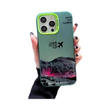 Imagem de Capa De Telefone Com Paisagem De Neve Ao Pôr Do Sol Para Xiaomi 11 Lit