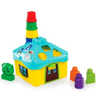 Imagem de Blocos de Montar - Casinha de Atividades - MK211 - Dismat