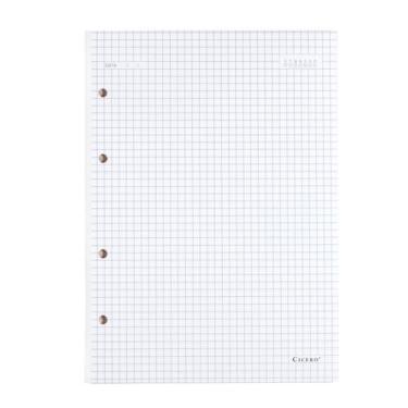 Imagem de Refil Caderno Argolado 40FLS Offset 90g 17x24 Quadriculado - Cicero