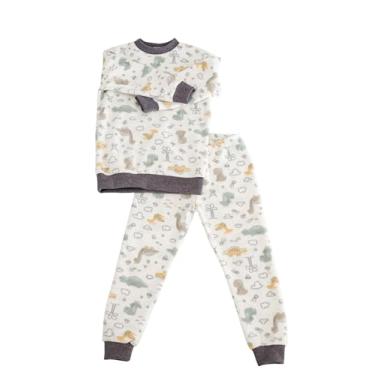 Imagem de Conjunto Soft Menino,menina manga longa, pijama roupa infantil em soft Petenatti, ideal para o inverno, confortável e aconchegante, TAM. 00 a 8.