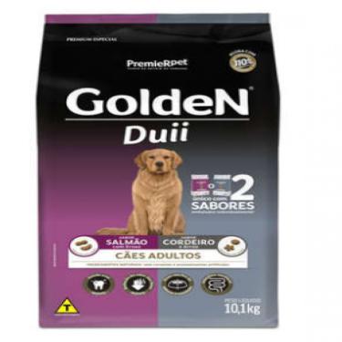 Imagem de Ração Cães Adultos Golden Duii Salmão e Cordeiro Premier Pet 10,1Kg