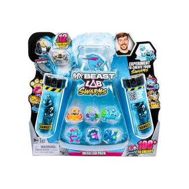 Imagem de Mega Lab com 12 Mini Bonecos Surpresa Swarms MrBeast Lab