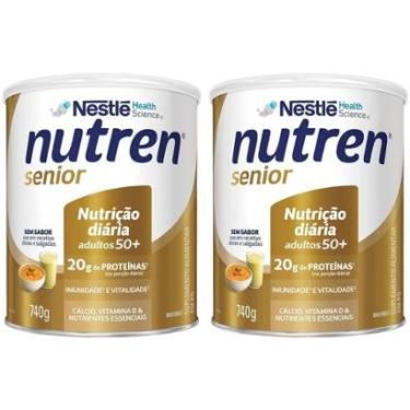 Imagem de Composto Lácteo Nutren Sênior Integral - 740g 2 Unidades-Unissex