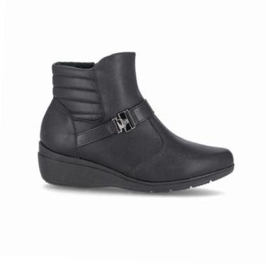 Imagem de Bota Piccadilly anabela cano curto Maxy Therapy 117107-13-Feminino