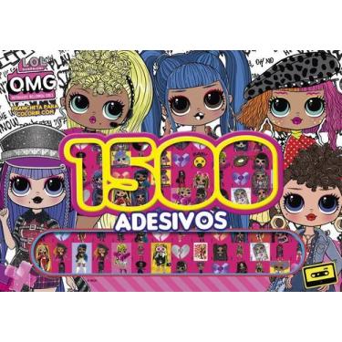 Imagem de Livro - LOL Surprise - OMG prancheta para colorir com 1500 adesivos - 