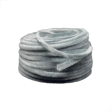 Imagem de Escova De Vedação 7x6 Rolo De 50mts - Cinza - Fast Vidros