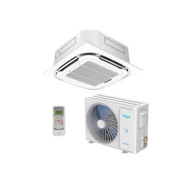 Imagem de Ar Condicionado Split Cassete Inverter Plus Elgin 18000 Btus R-32 Frio 220V Monofásico 45KDFI18C2NA