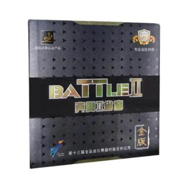 Imagem de Borracha De Tênis De Mesa Dourada 729 Friendship Battle 2 Tacky Pimple