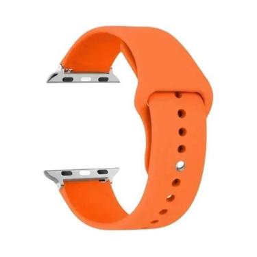 Imagem de Pulseira De Silicone Para Apple Watch Série 7 6 5 4 3 SE 8 Ultra 38mm 